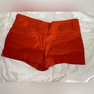 Burnt orange shorts